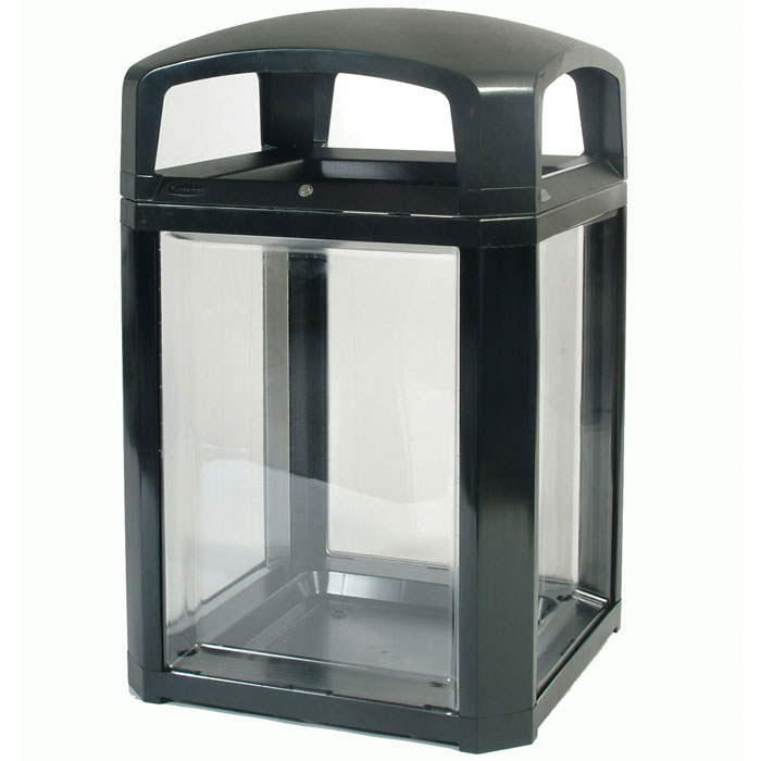 CONTENEDOR CON CERRADURA Y PANEL TRANSPARENTE RUBBERMAID 3975-89